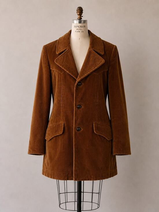 Vintage Jackets & Blazers - Vintage Meier & Frank Corduroy Blazer Jacket
Women’s Size 38 (Made in Spain)